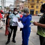 Entrega de viveres